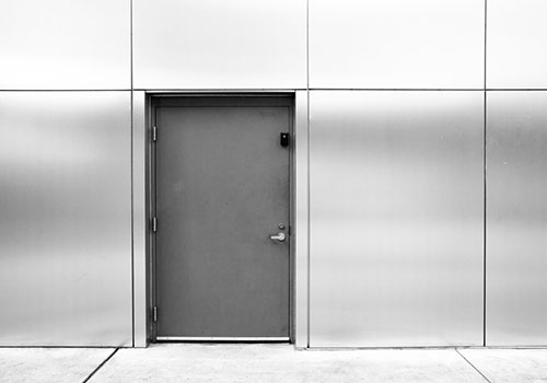 steel door 