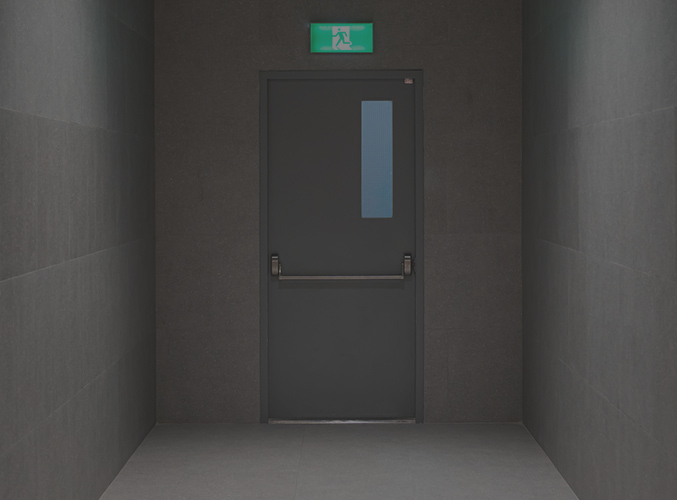 Emergency fire exit doors London & Kent