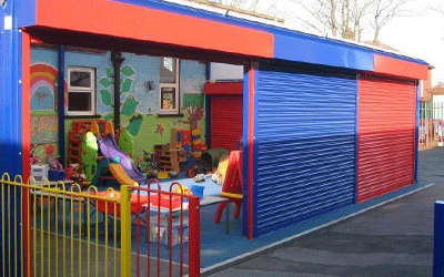 Public Sector & Education Roller shutters school education college London & Kent