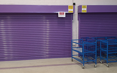 Warehouses & Distribution Centres Roller shutters warehouse distribution centre London & Kent