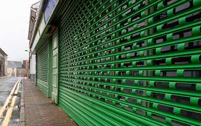 Retail & Shopfronts Shop commercial roller shutters London & Kent