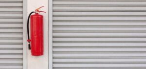Commercial fire shutters w850 h400 London & Kent