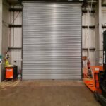 Galvanised 75mm industrial solid roller shutter min London & Kent