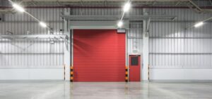 Roller shutters commercial building w850 h400 London & Kent