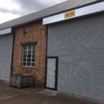 Double industrial shutter installation in London & Kent
