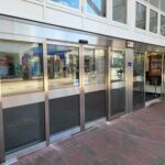 Shopping centre automatic sliding doors min London & Kent