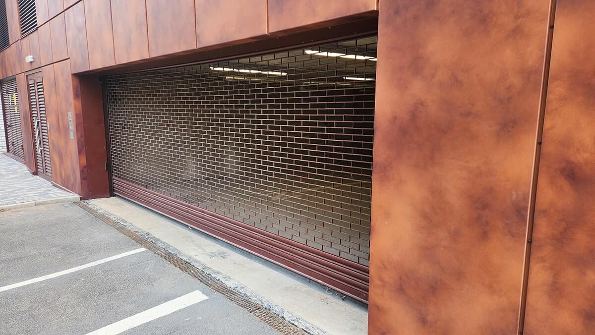 electric roller shutter installation in Sussex after